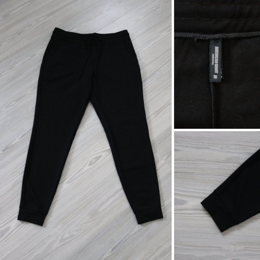 American Giant No BS Ponte Leggings Women's 12 Black Layer Pull On Knit Pant